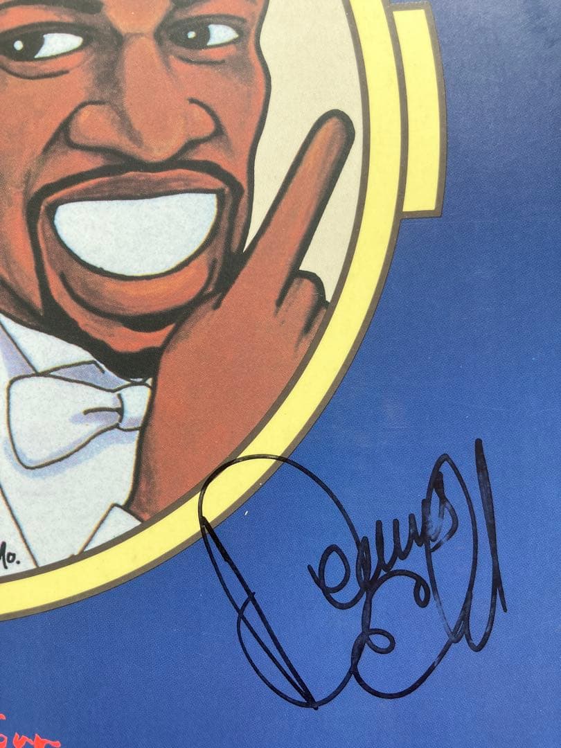 元テンプテーションズのケンドリックスとエドワーズ直筆サイン入りパンフレット