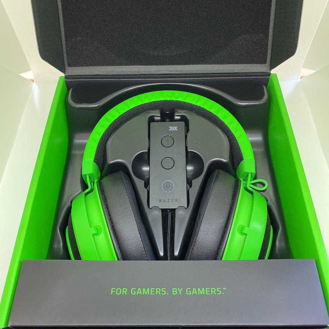 ヘッドホン Razer KRAKEN TOURNAMENT EDITION GREEN