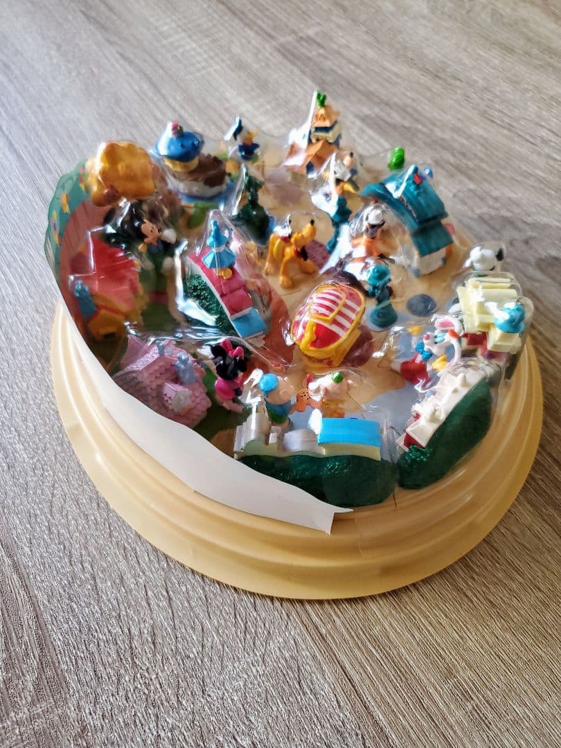 ☆激レア☆未使用美品☆ディズニートゥーンタウン ジオラマ フィギュア