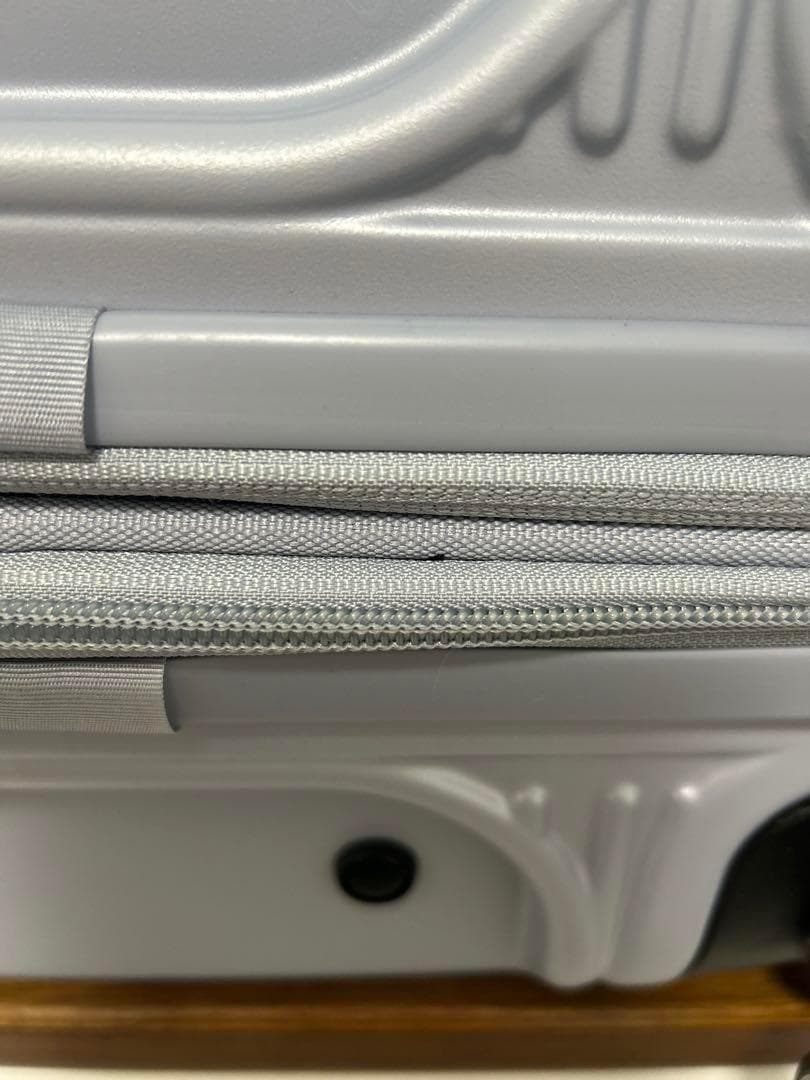 訳あり✨サムソナイト 36L スーツケース シルバー スピナー 55 拡張可