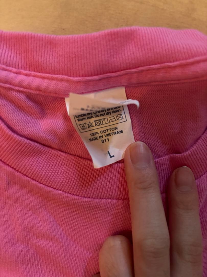 大森靖子と美しく生きる Tシャツ ピンク Lサイズ