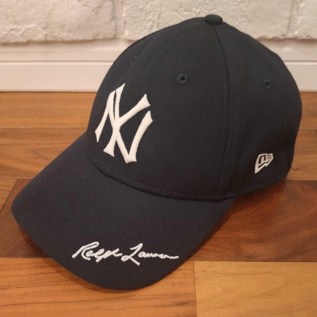 【美品】POLO×MLB×NEW ERA CAP YANKEES≪NAVY≫