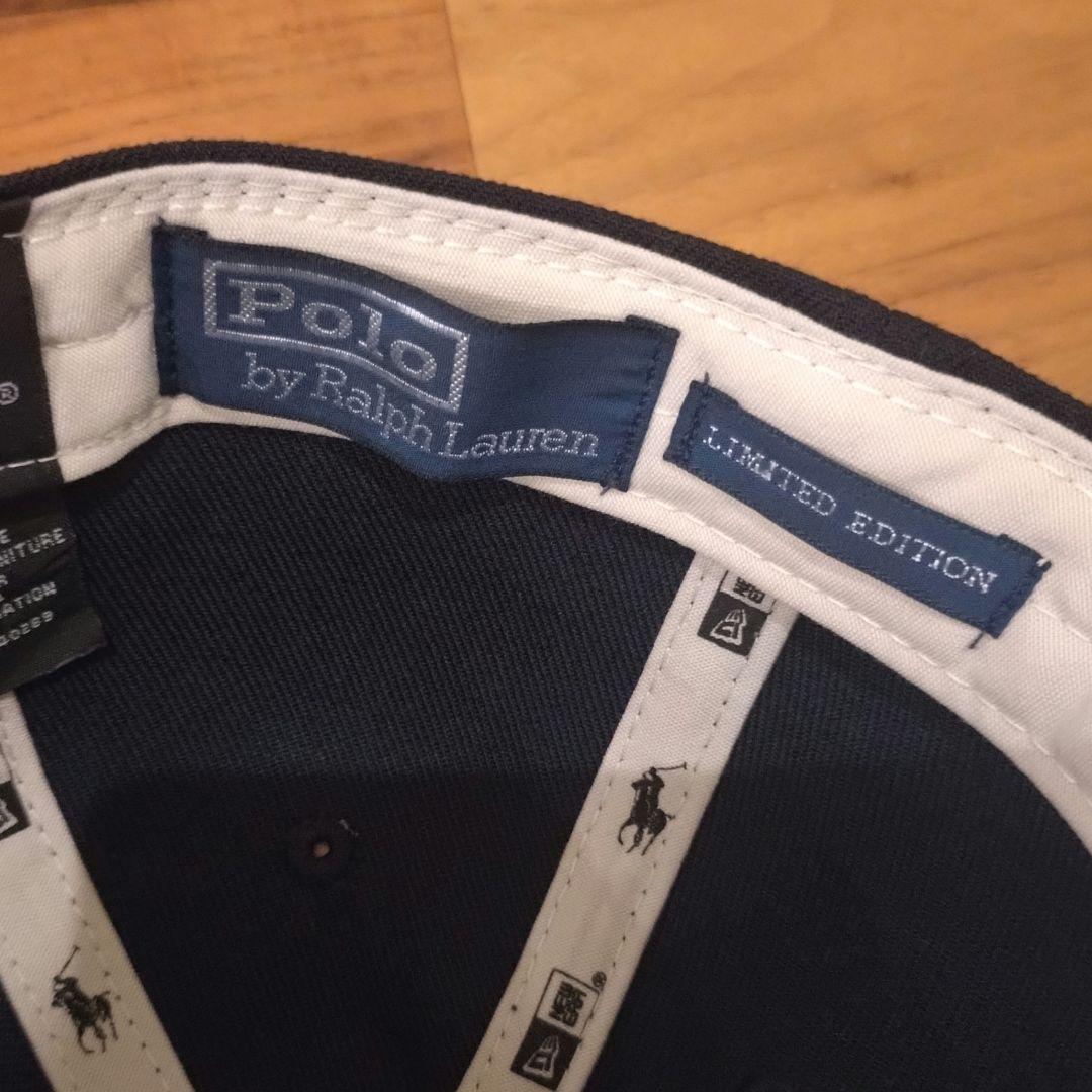 【美品】POLO×MLB×NEW ERA CAP YANKEES≪NAVY≫