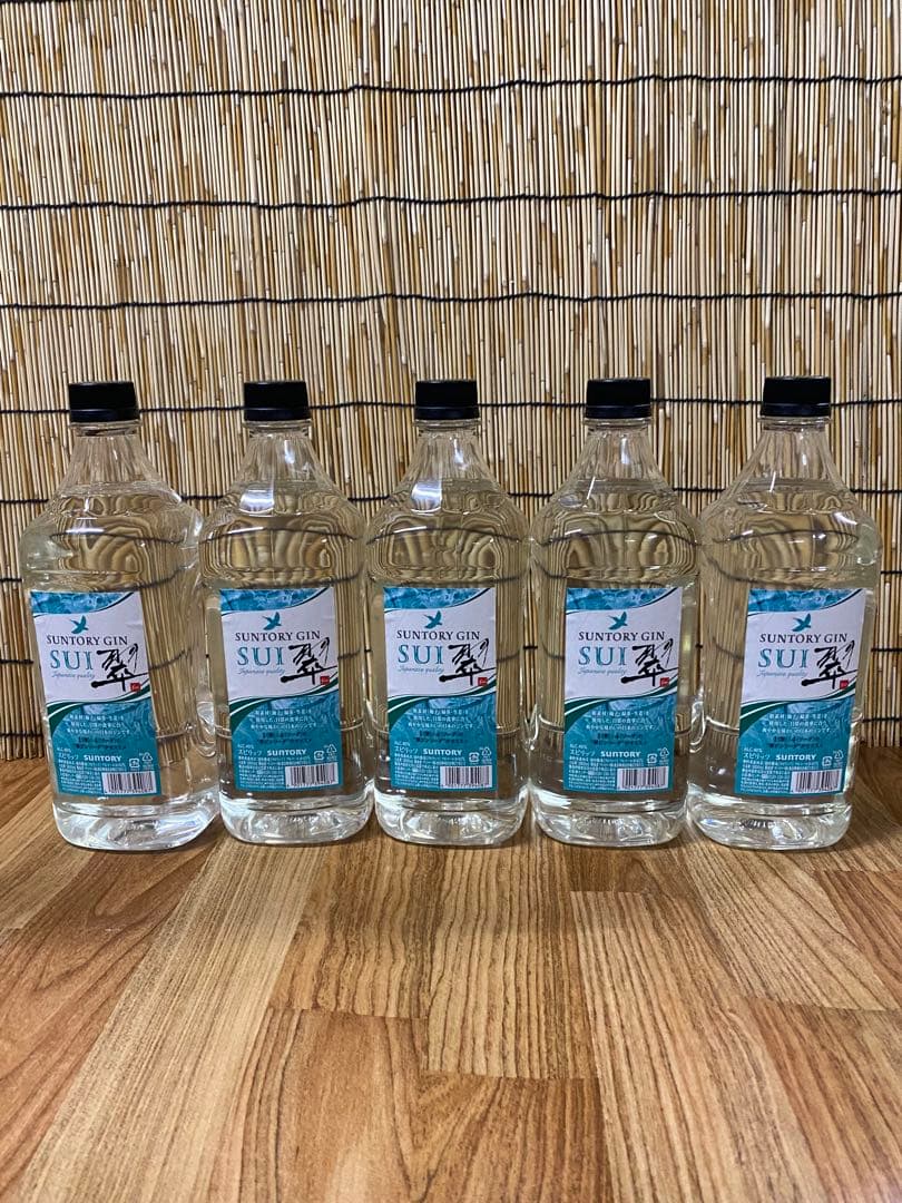 翠ジン　1.8L 5本　定量ポンプ付き