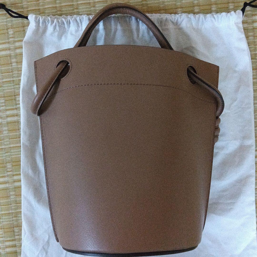 【美品】ORSETTO/オルセット　バケツBag　キャメル