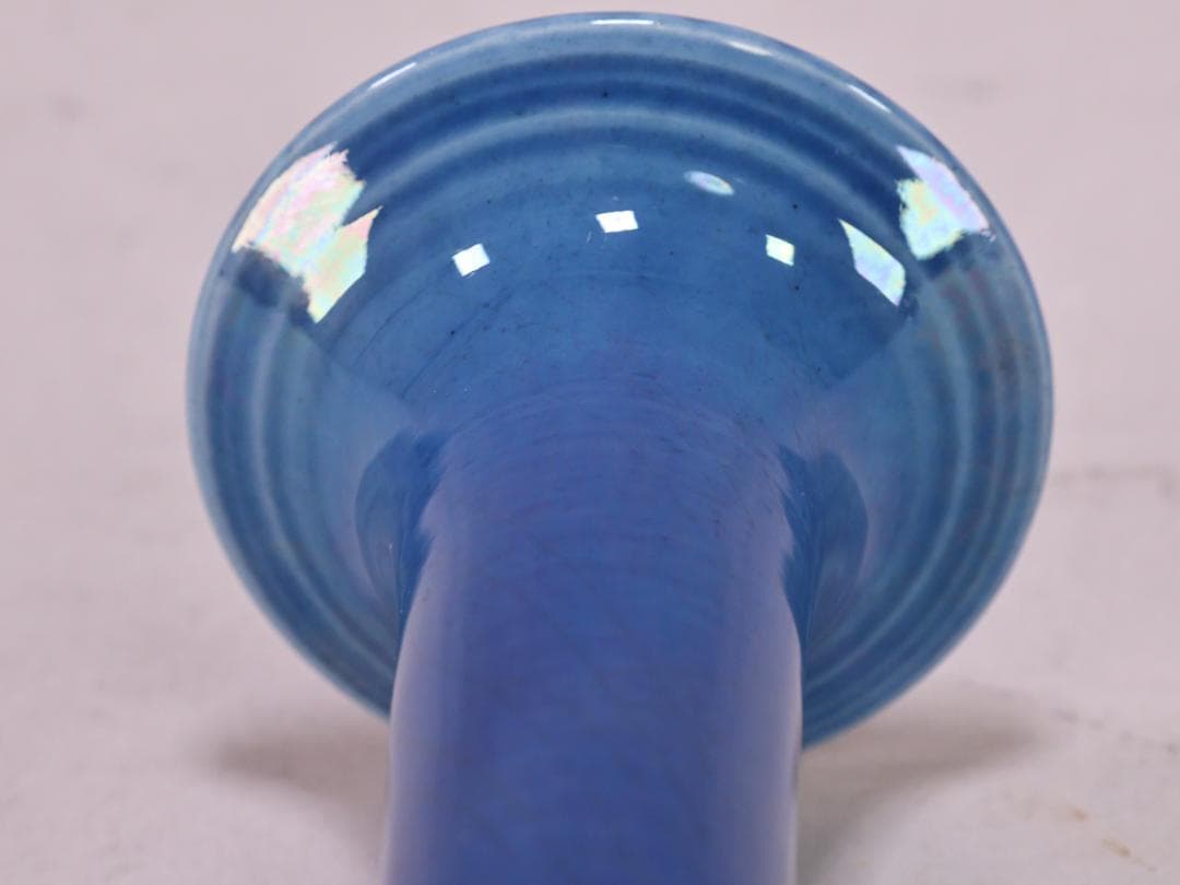 BK209　本物保証　 徳田八十吉（正彦） 「 彩釉 花生 」 共箱　花器　花瓶