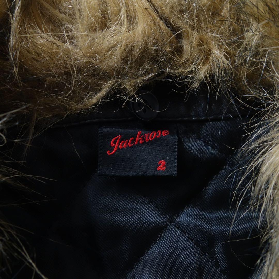 ジャケット・アウター 00s Jackrose Fur Leather Riders Jacket