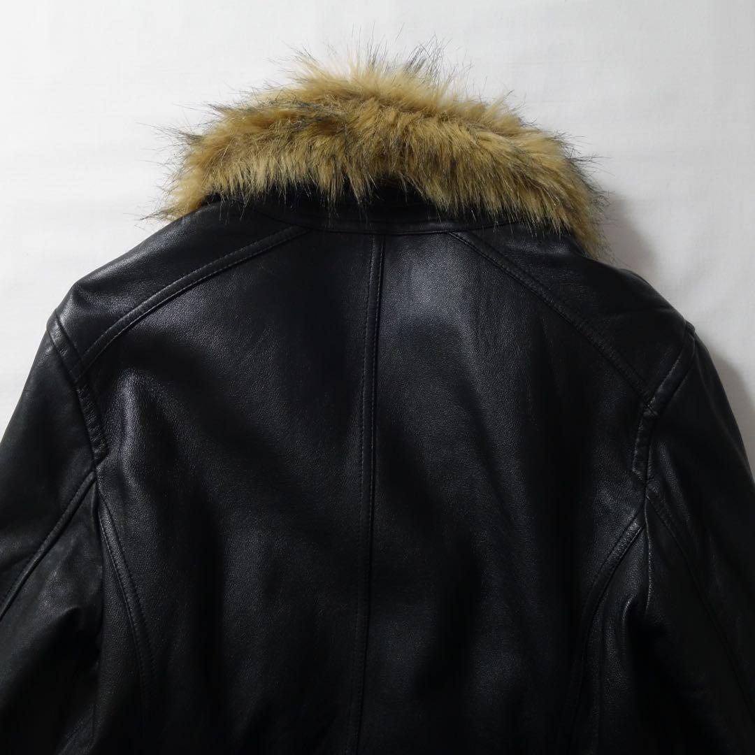 ジャケット・アウター 00s Jackrose Fur Leather Riders Jacket
