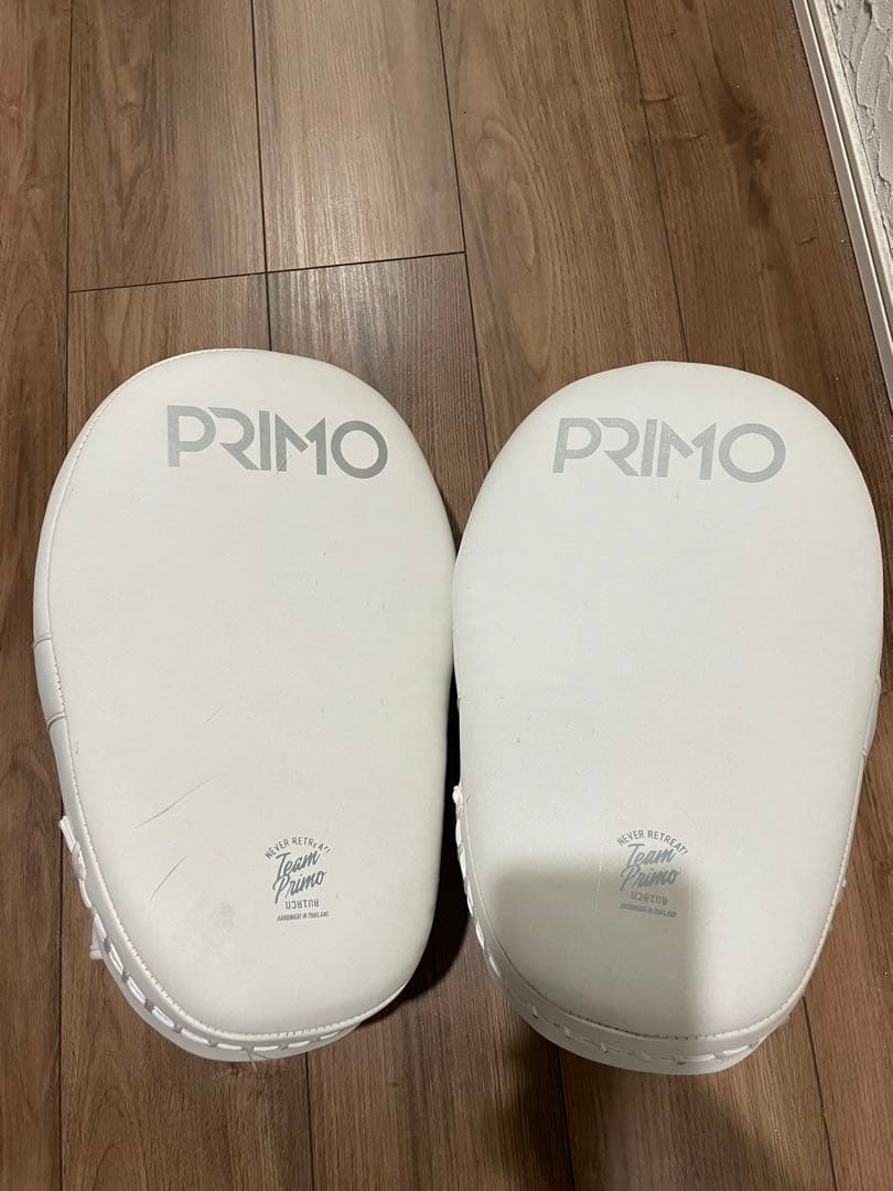 PRIMO パンチングキックミット ホワイト