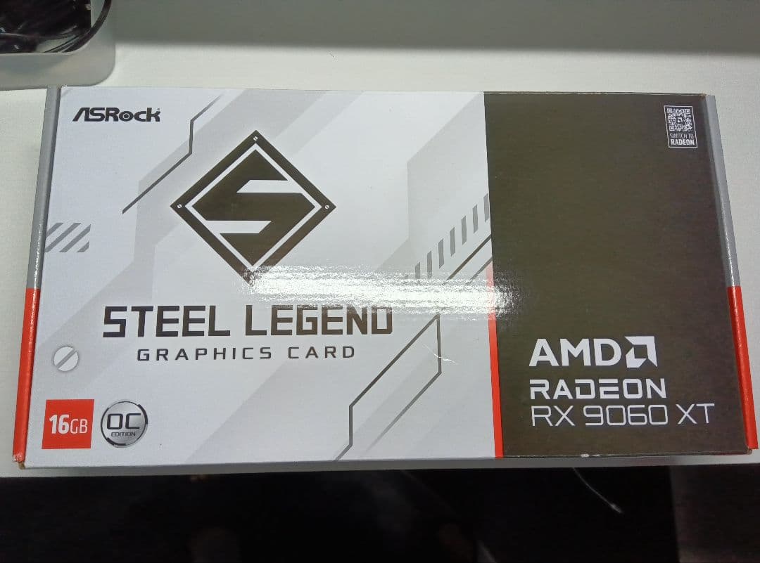 ASRock　RadeonRX9060XT（16GB)STEELLEGEND