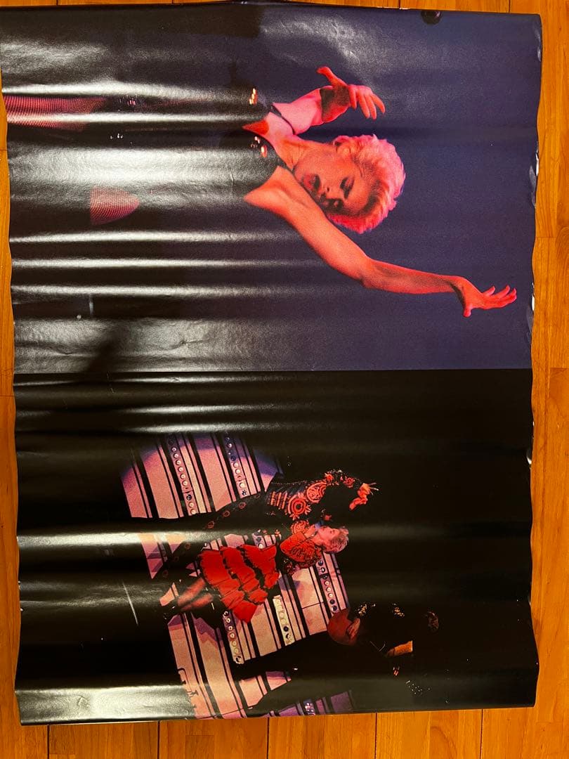 非売品 希少 マドンナ 1987年 フーズ・ザット・ガール ポスター 当時物