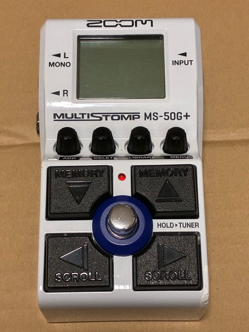 ZOOM MULTISTOMP MS-50G+ 動作OK
