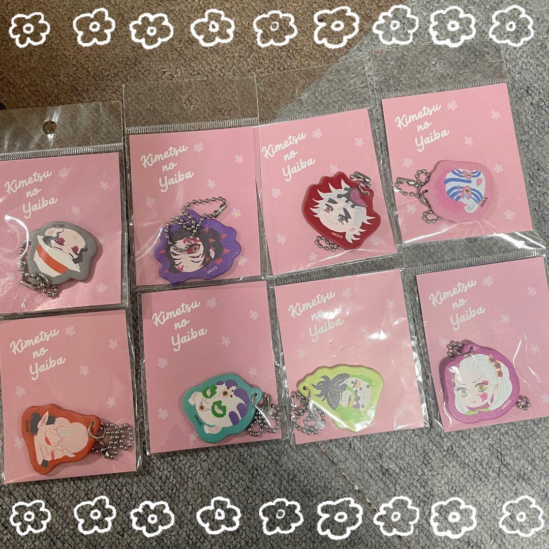 鬼滅の刃　合皮チャーム　上弦の鬼