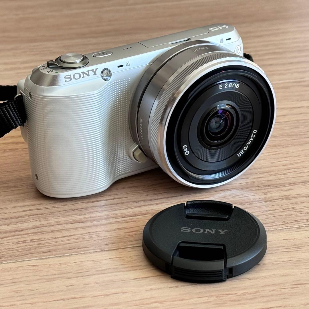 SONY α NEX-C3D ダブルレンズキット（ボディ シルバー）