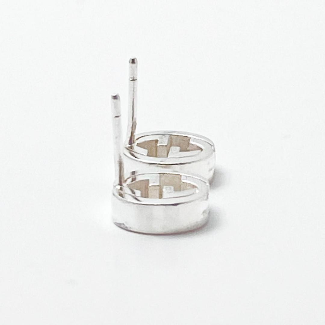 グッチ GUCCI 925 ピアス シルバー レディース 両耳 Y730