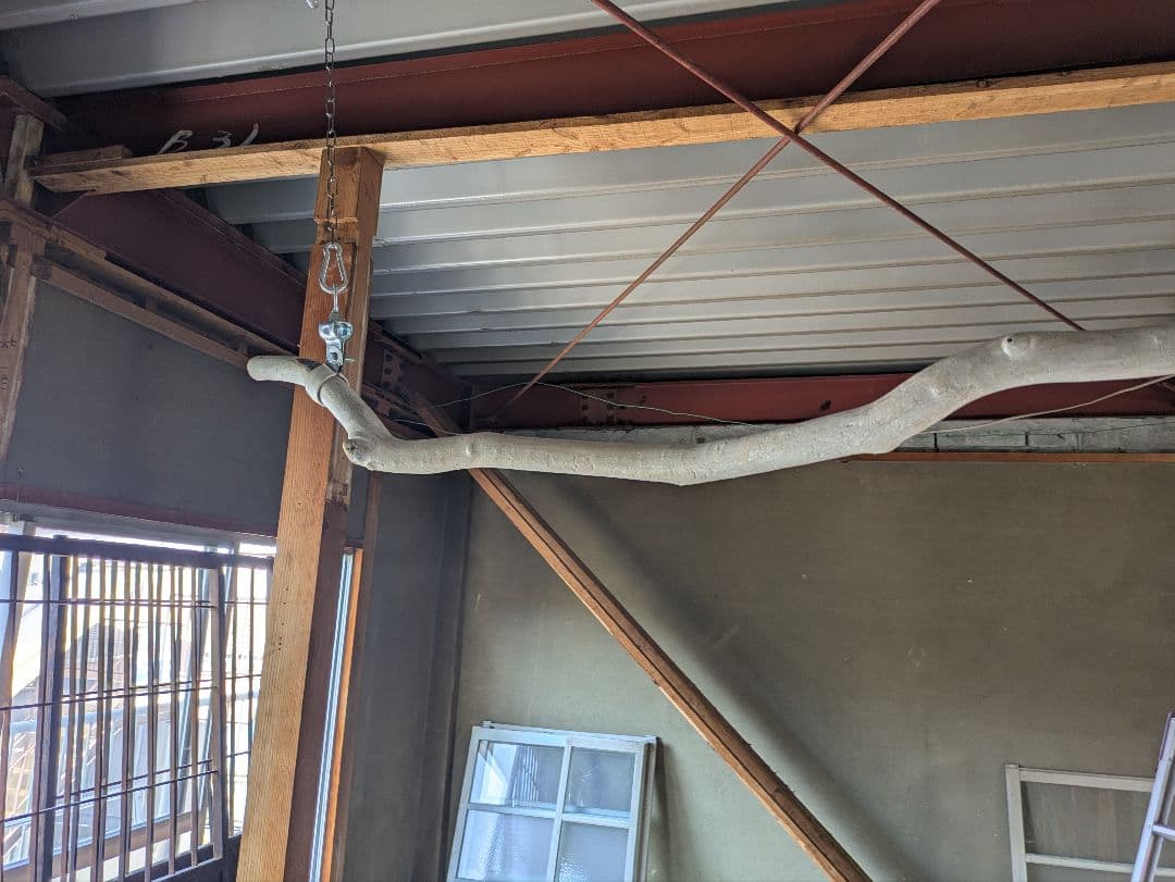 流木ハンガー 約150cm流木ディスプレイハンガー　ハンガーラック　店舗什器