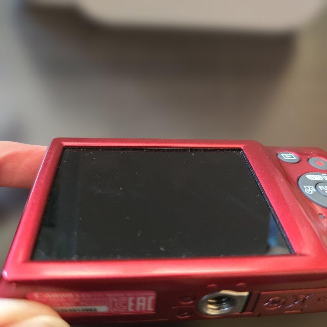 canon IXY 200 レッド 電池付き ジャンク