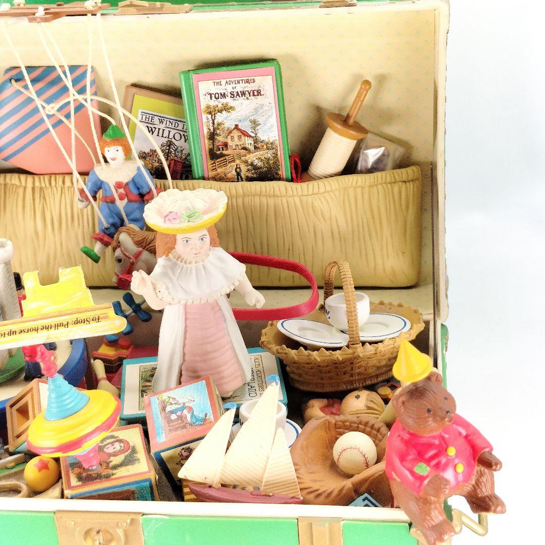 レトロ エネスコ トレジャーチェスト オルゴール 宝箱 おもちゃ箱 かわいい