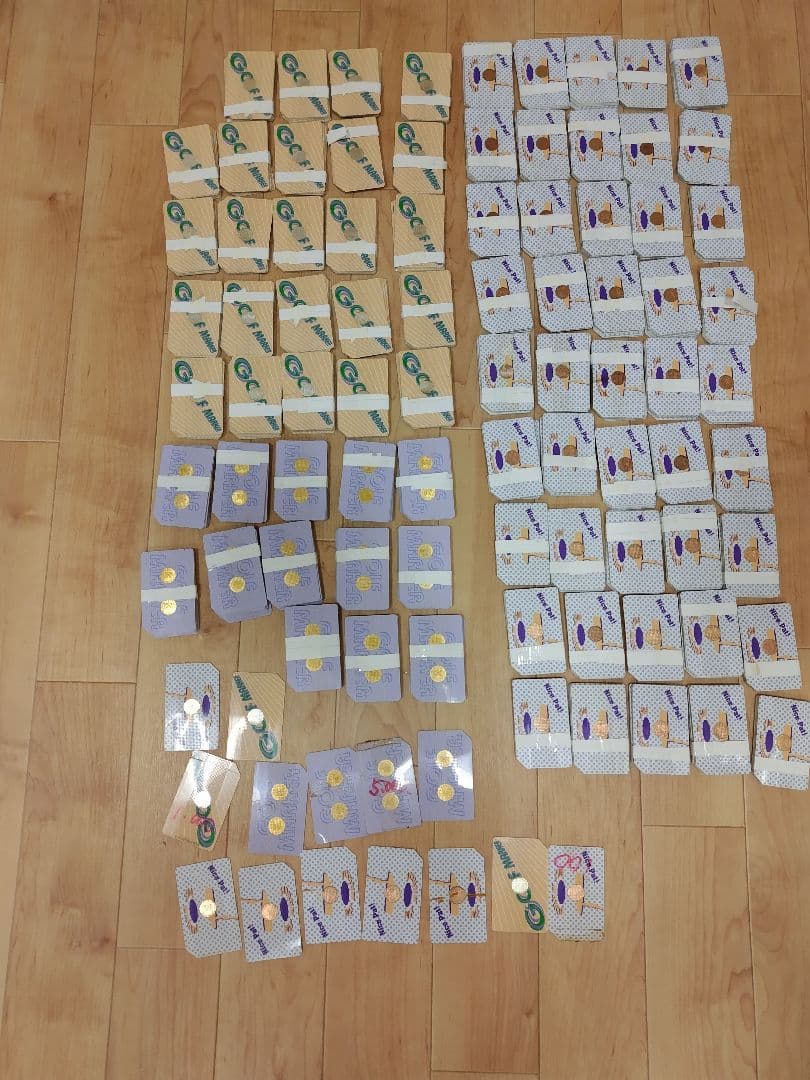 パチンコ景品ゴルフマーカー834枚　メダル　レア非売品　パチスロ景品