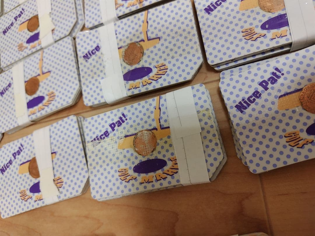 パチンコ景品ゴルフマーカー834枚　メダル　レア非売品　パチスロ景品