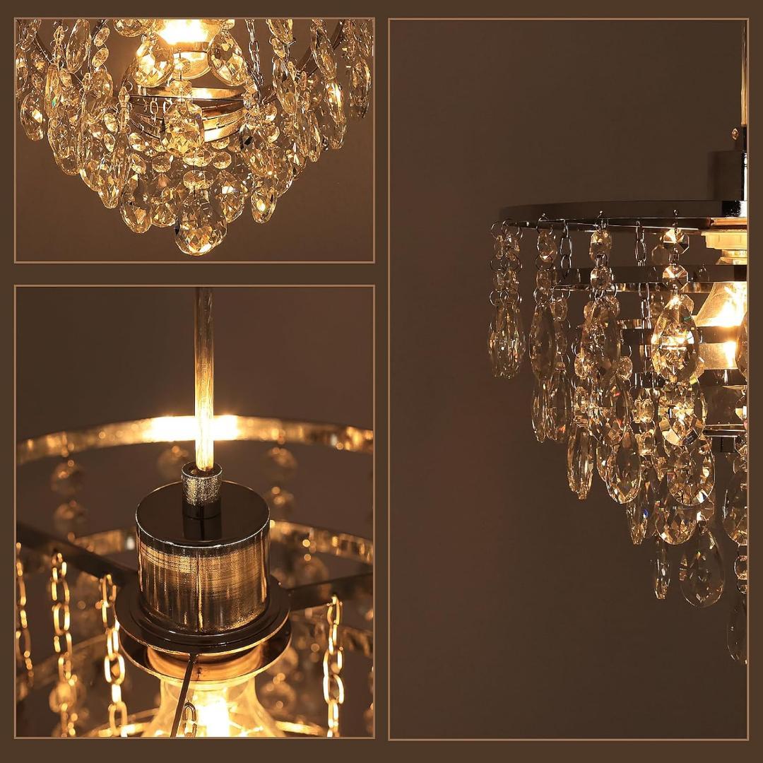 【M2277-93-66】シャンデリア クリスタル 照明器具 リビング 天井照明