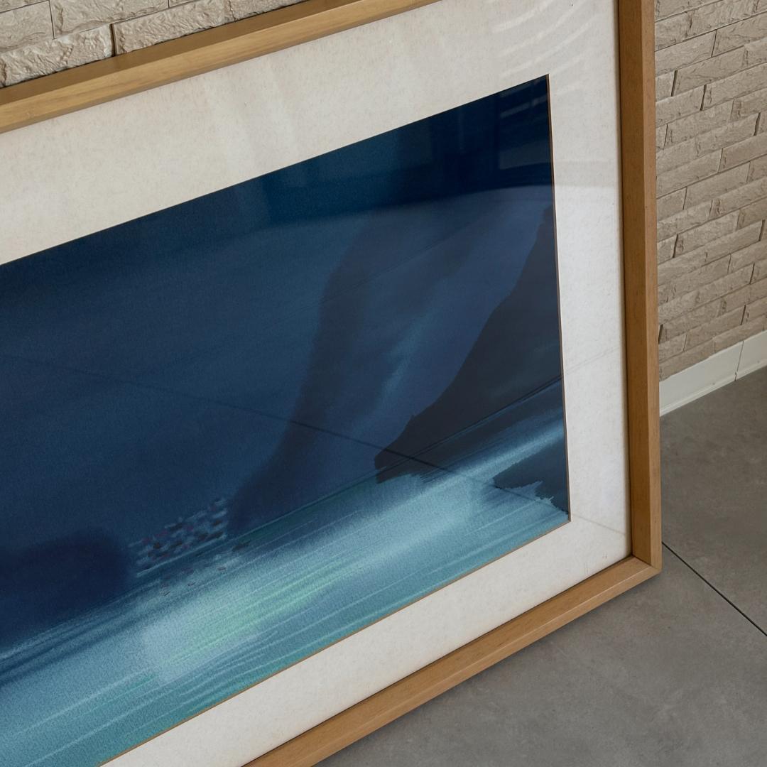 真作 直筆 水彩画 謝孝德（Hsieh Hsiao-De） 1987年 台湾