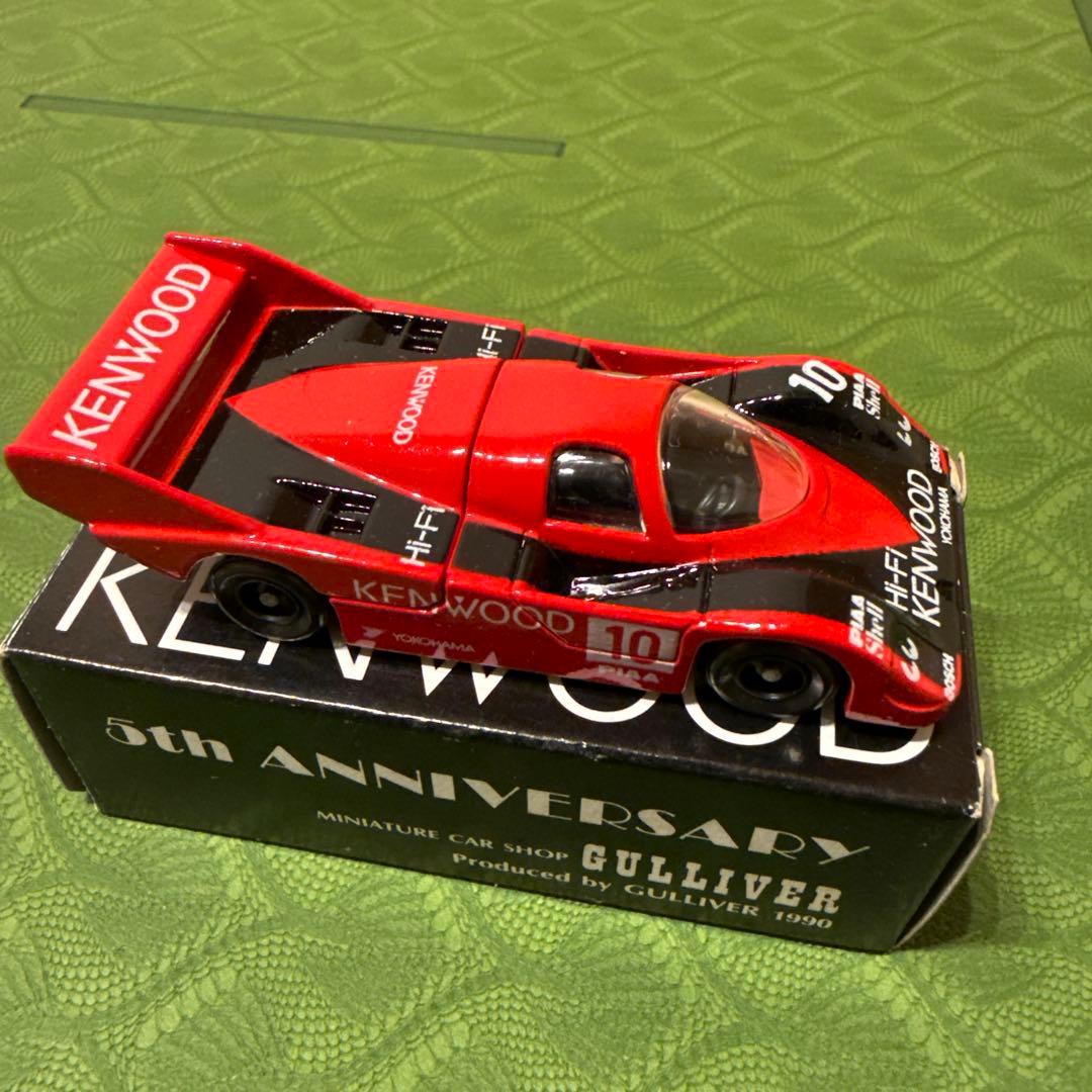 トミカ　ケンウッド ポルシェ 956のミニカー