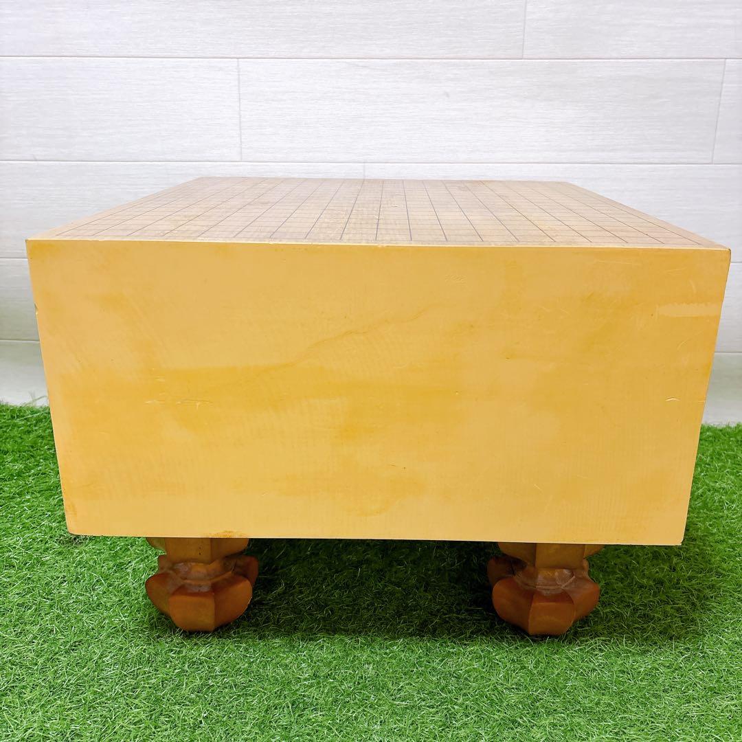 希少　6.7寸　囲碁盤セット　20.6cm 新榧　天地柾目　大理石碁笥　御筒