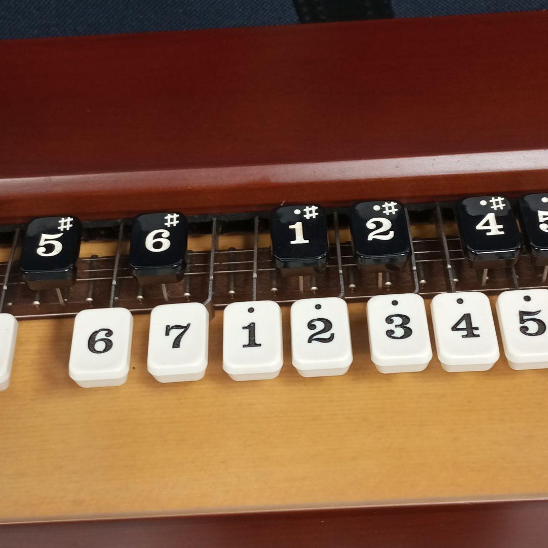 SUZUKI 電気大正琴 桂 TAS-11 調律器ST-300付　ピック5枚