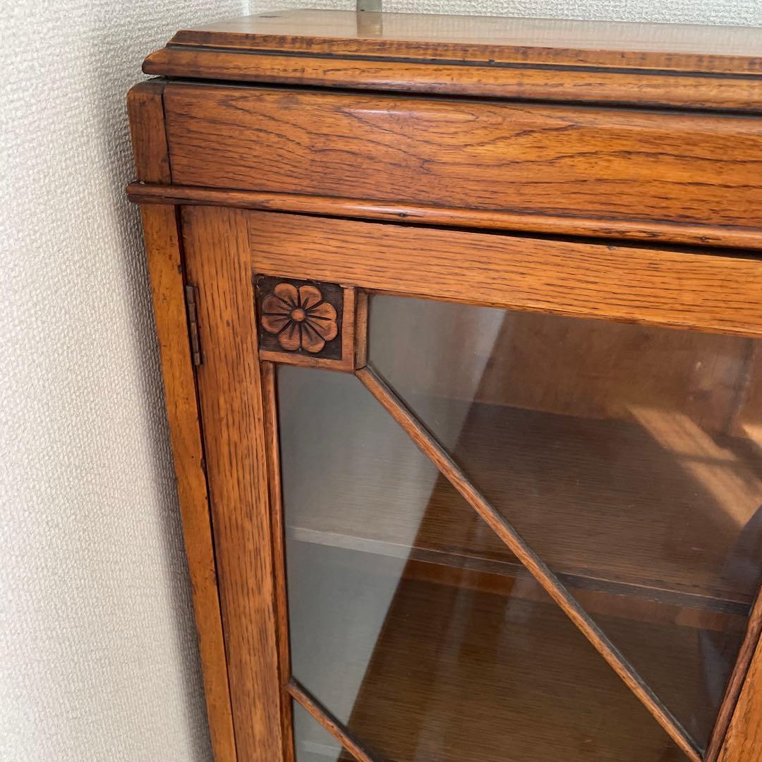 ロイズアンティーク ＊ キャビネット ブックケース 本棚 英国アンティーク