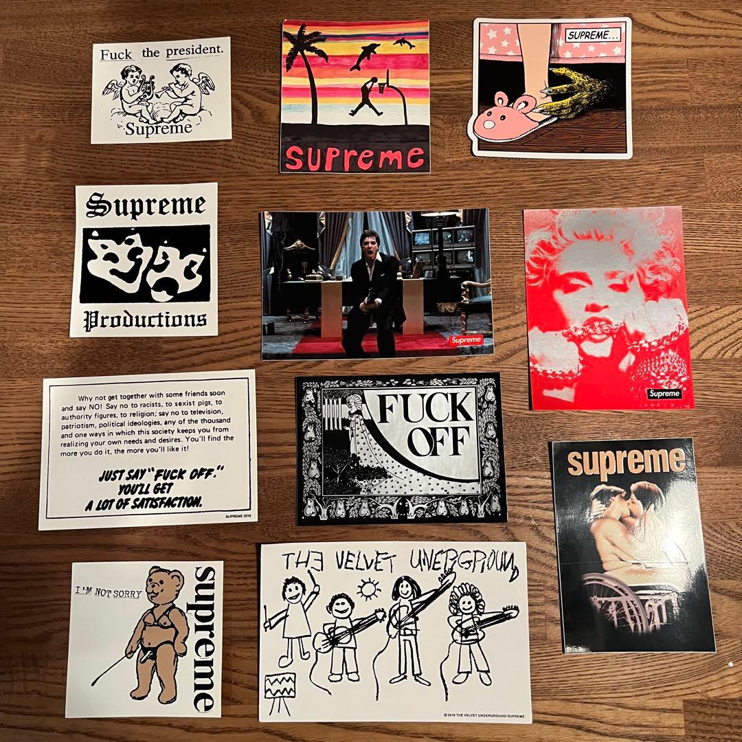 Supreme ステッカーセット 109枚