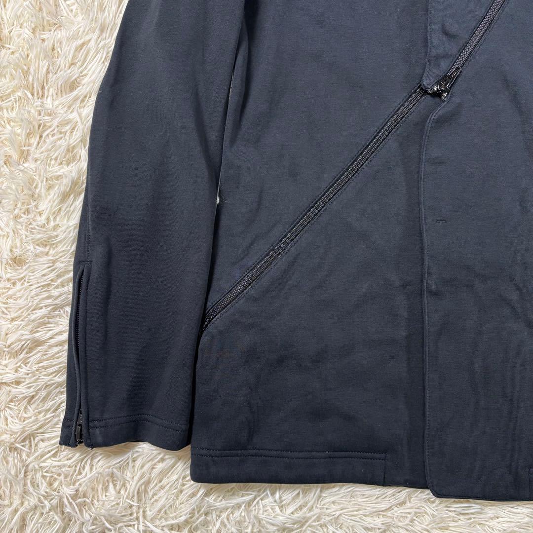 Y-3 個性派 ジャケット 斜めジップ デザインワッペン (175/88A)