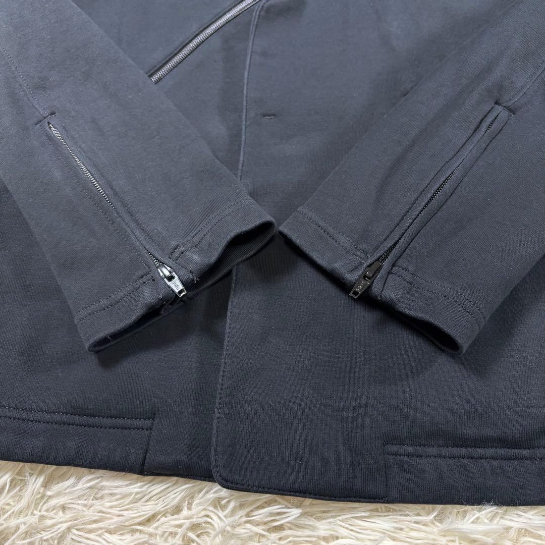 Y-3 個性派 ジャケット 斜めジップ デザインワッペン (175/88A)