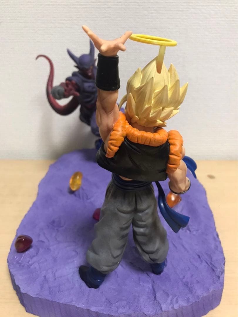 【リペイント】　ドラゴンボール　ゴジータ　ジャネンバ　ジオラマ　フィギュア