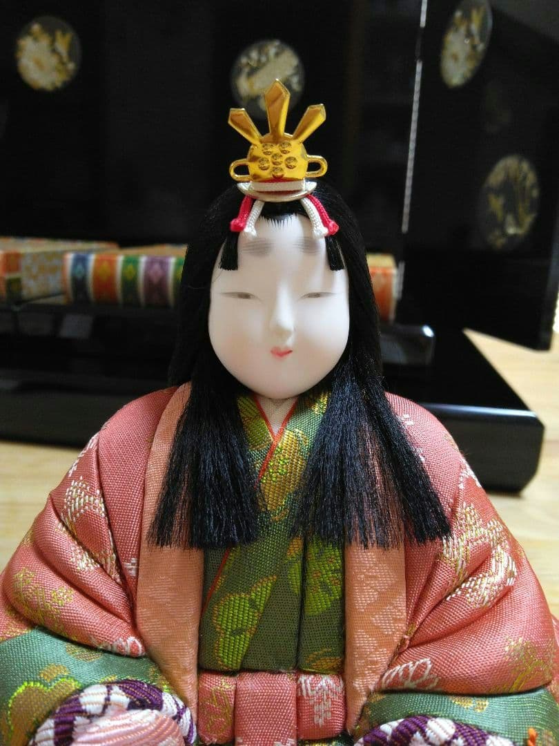 真多呂作 嘉陽雛 木目込み 雛人形