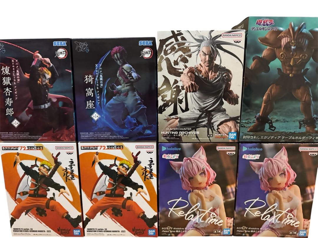 30.NARUTO 遊戯王　プライズフィギュア