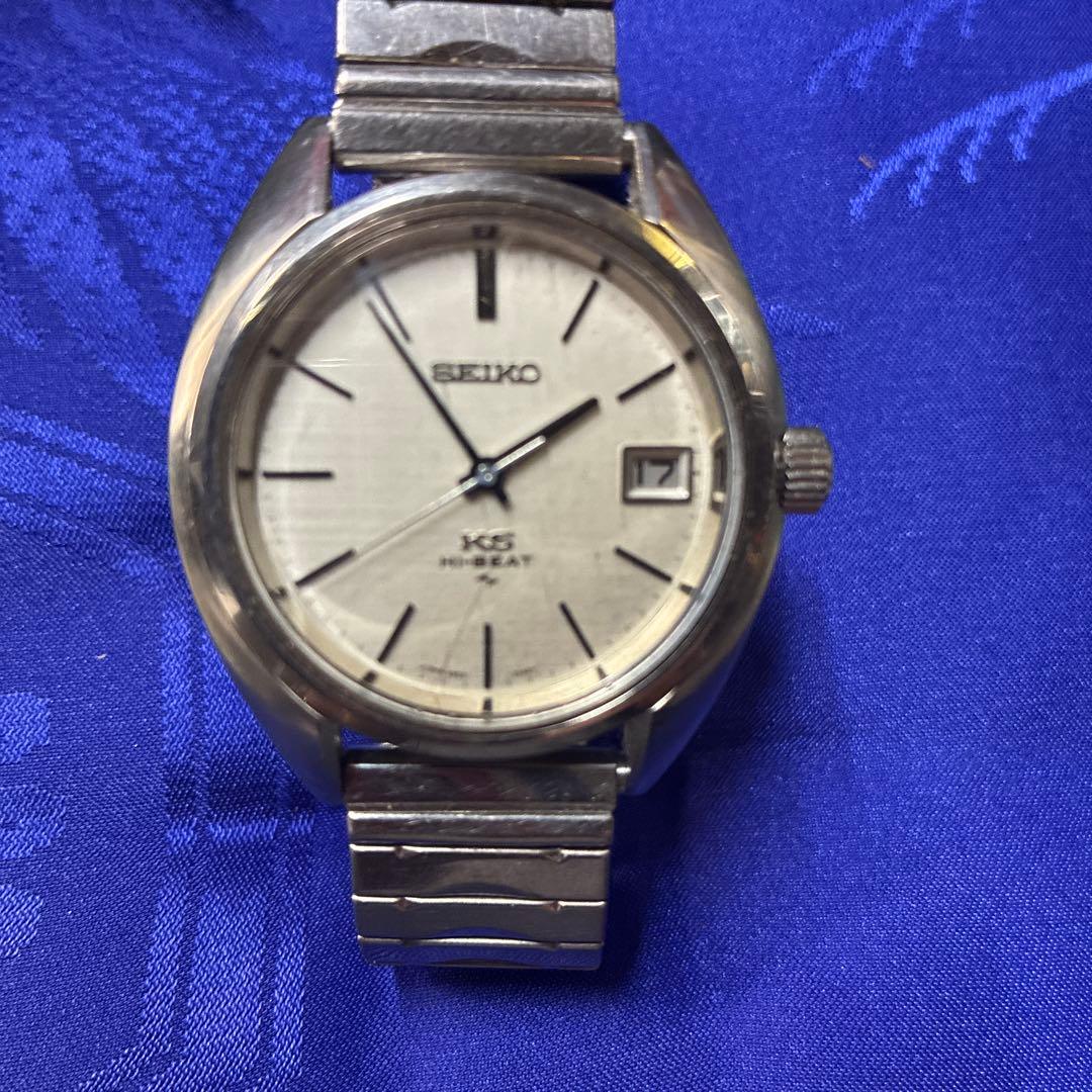 SEIKO KS 手巻き腕時計 ステンレススチール