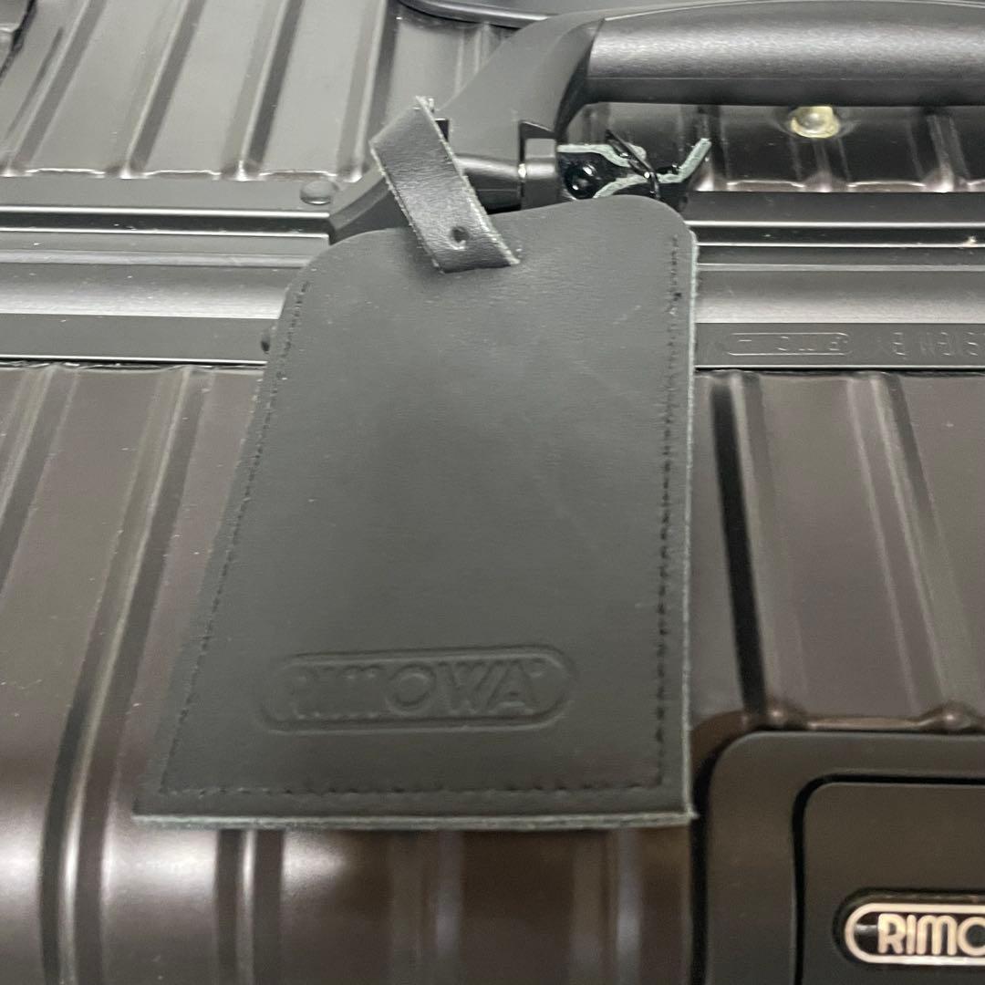 【使用回数1回】美品/大容量　RIMOWA 4輪　トパーズ　ステルス　黒　82L