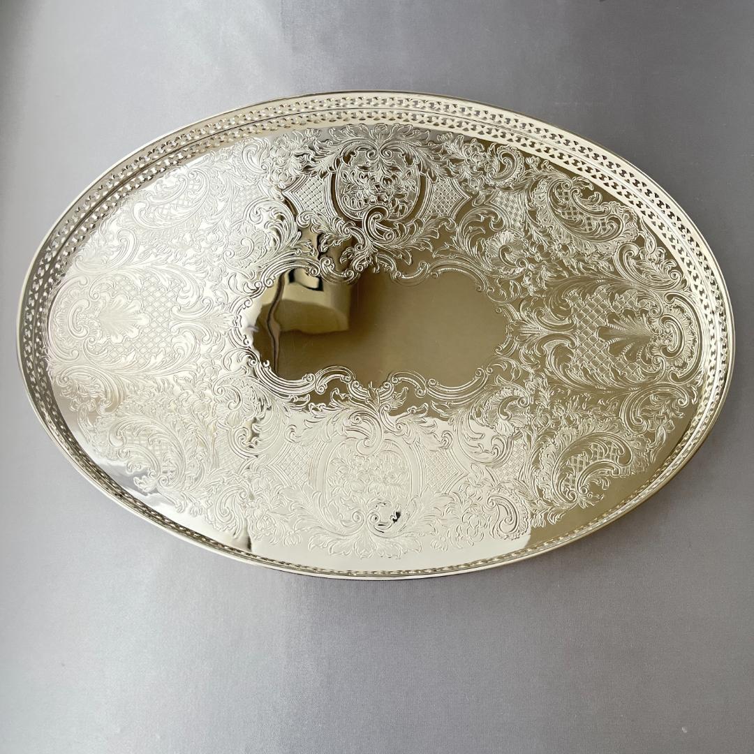 【Mappin&Webb 】ギャラリートレー 37cm マッピン＆ウェッブ