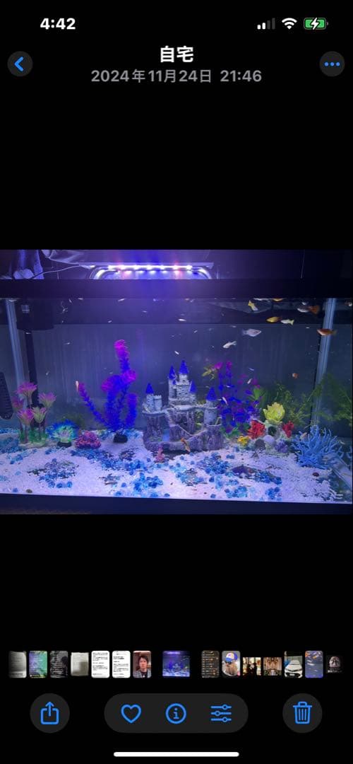 90cm ガラス水槽 アクアフィルターセット