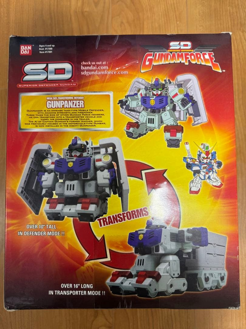SDガンダムフォース　ガンパンツァー　懸賞当選品　激レア？