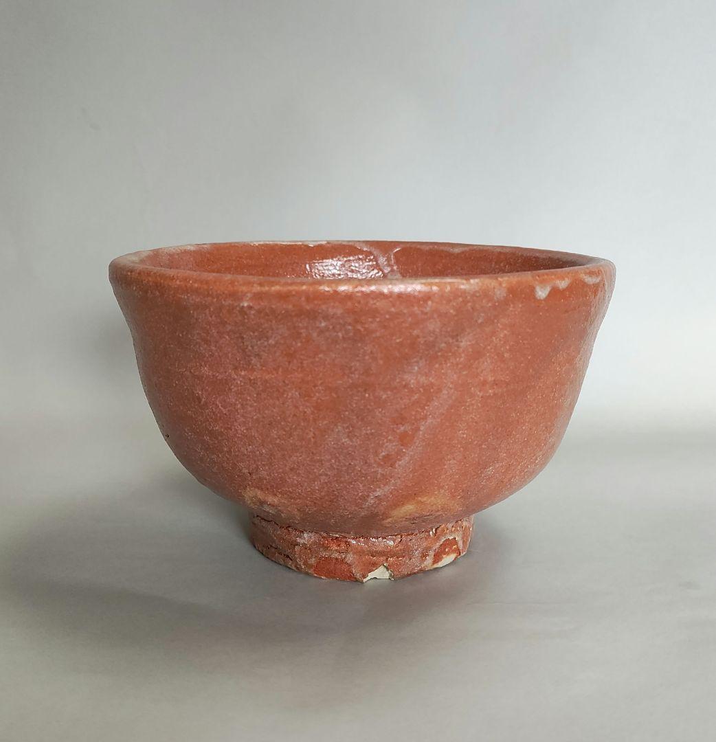 鈴木五郎　紅粉引茶碗 鯉江良二