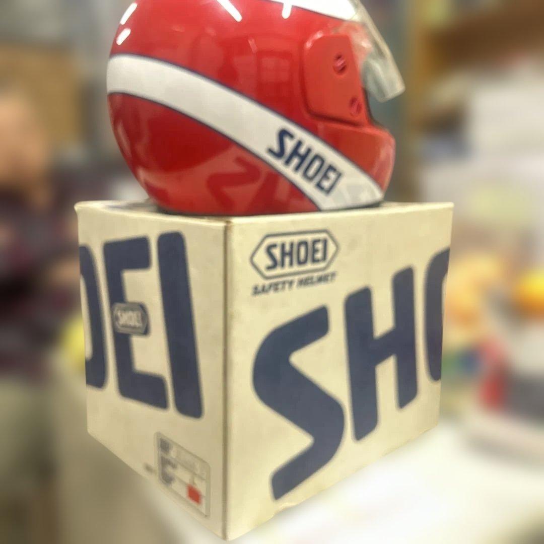 SHOEI フルフェイスヘルメット レッド/ホワイト