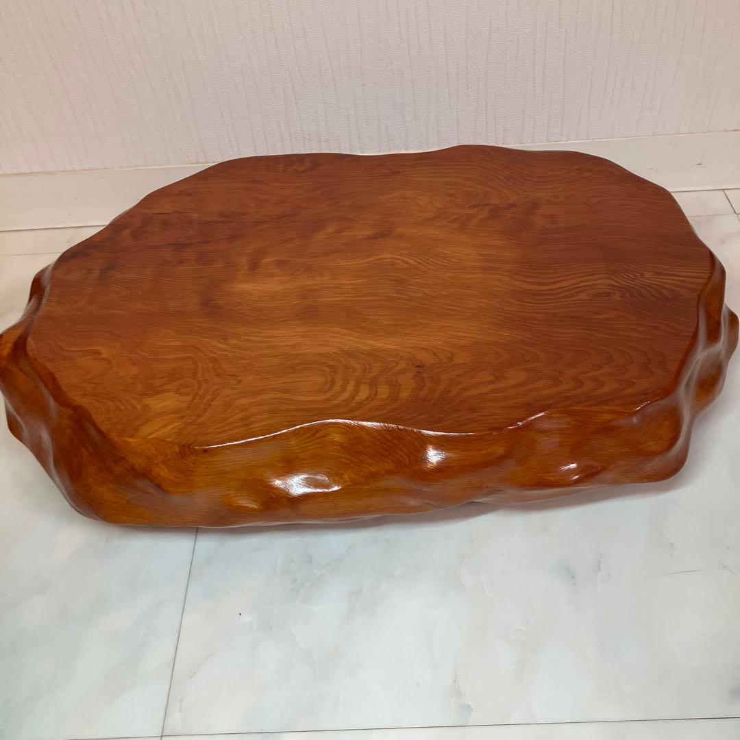 屋久杉　脚付　飾り台　世界遺産　屋久杉工芸品　 花台　屋久杉　希少材