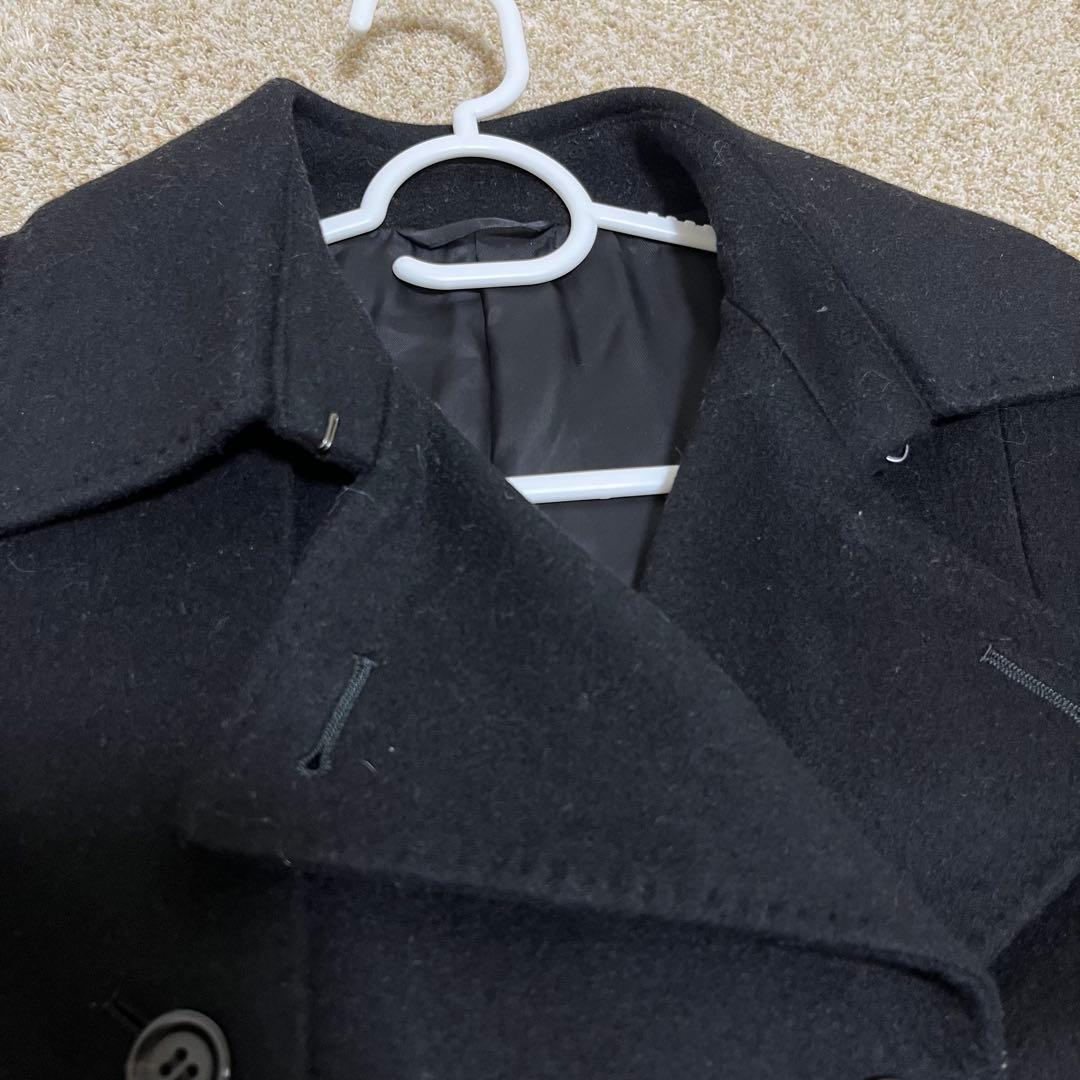 ANAYI ロングコート　カシミヤ混　チェスターコート　黒　38