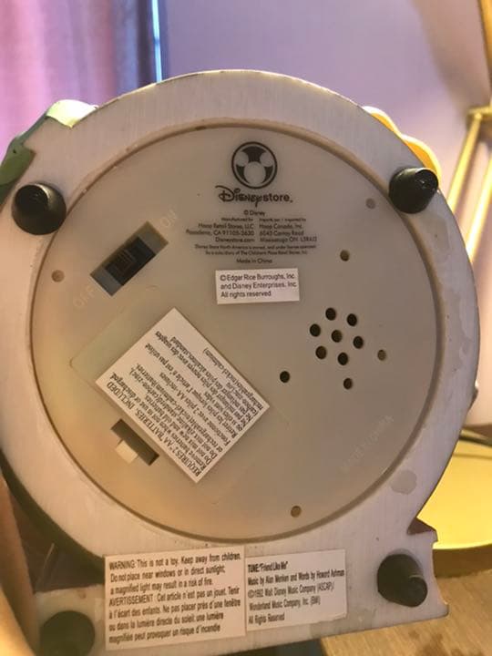 ディズニー　スノードーム2つ　オルゴール ブックエンド