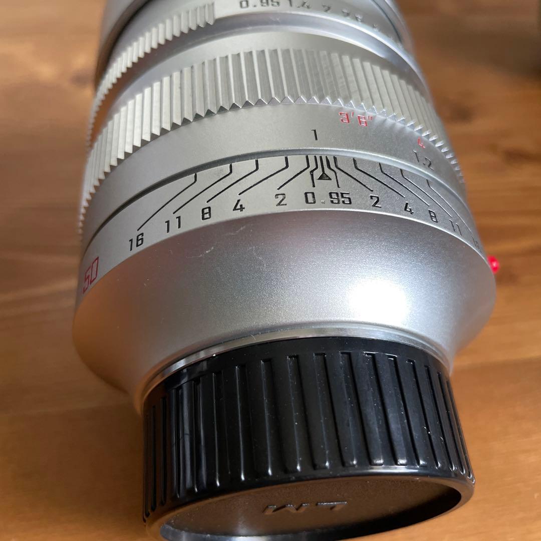 中一光学 SPEEDMASTER 50mm F0.95 (ライカM用) シルバー