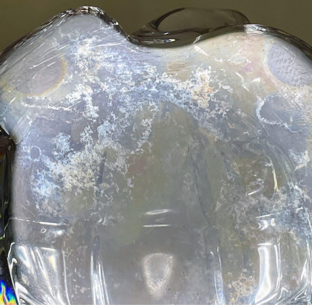 バカラ 亀 かめ カメ クリスタル 置物 ぺーパーウェイト オブジェ