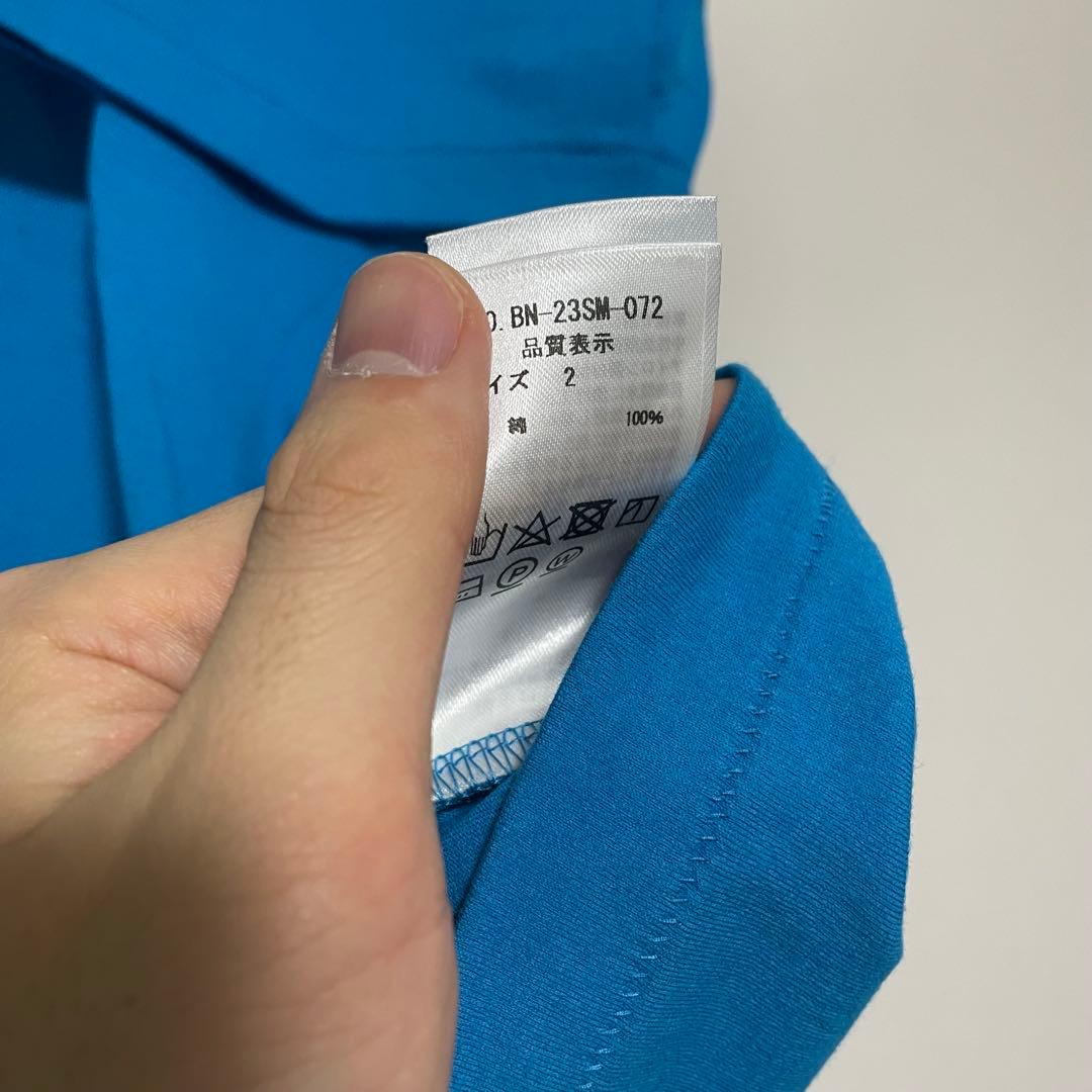 バトナー　半袖　ブルー　2枚セット　batoner