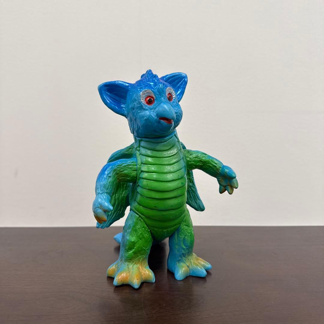当時物　マルサン　怪獣　ボンドラア　ソフビ